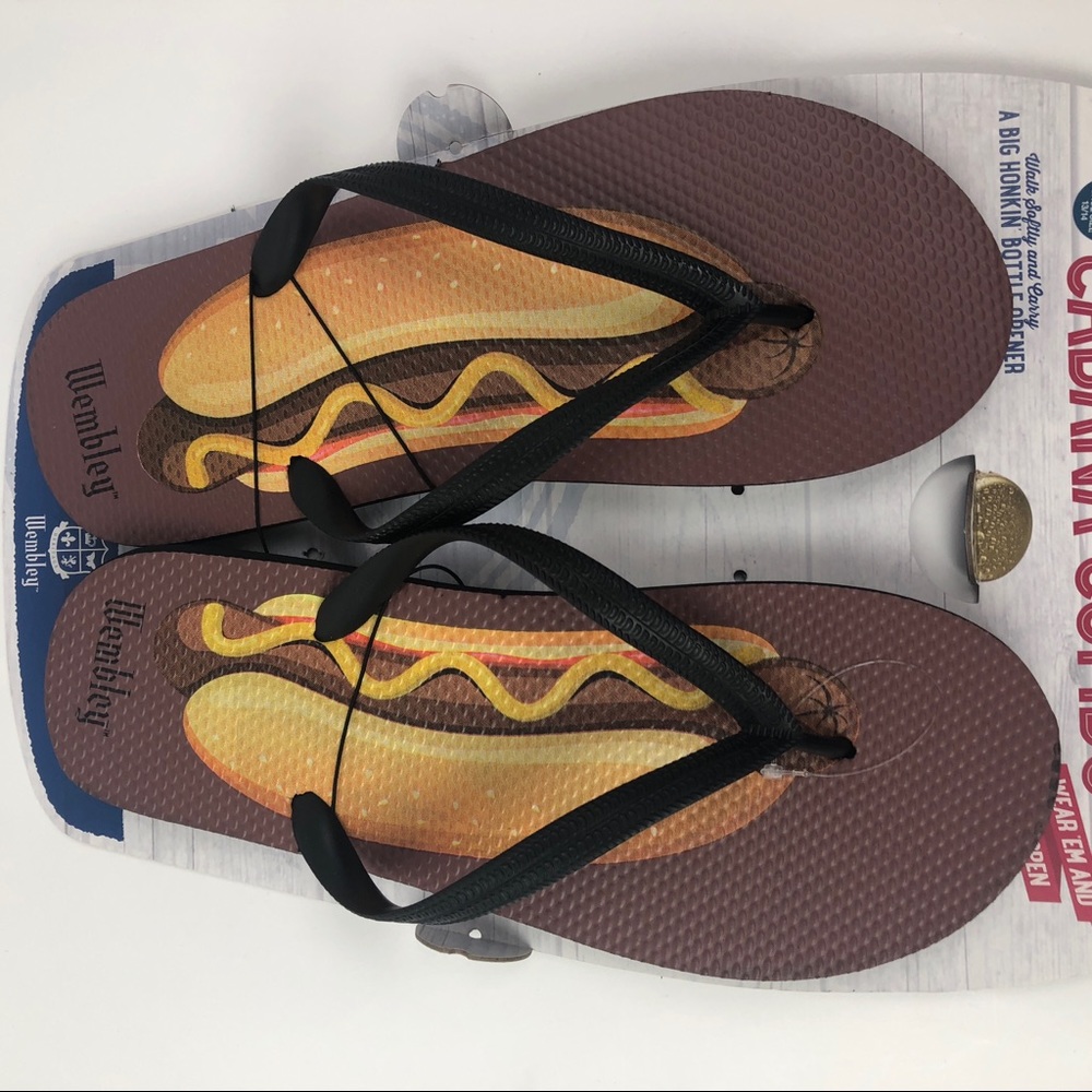 Cabana Combo | flip flop sandals hotdog